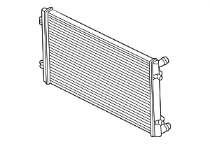 Radiator - Volkswagen (1J0-121-253-R)