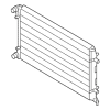Radiator - Volkswagen (1C0-121-253-E)