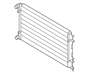 Radiator - Volkswagen (1C0-121-253-E)