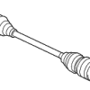 Axle Assembly - Audi (7L8-501-201)