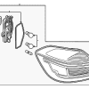 Tail Lamp Assembly - BMW (63-21-7-408-736)