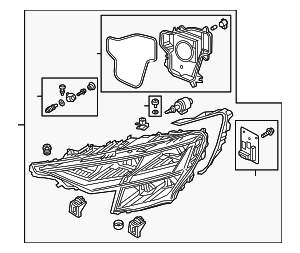 Headlamp Assembly - Audi (4M8-941-783-B)