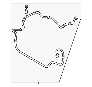 Suction Hose - Volkswagen (561-820-743-E)
