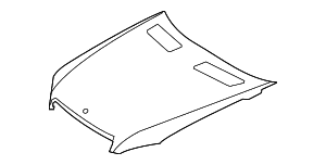 Hood - Mercedes-Benz (221-880-01-57-28)