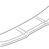 Spoiler - Audi (8V4-827-933-C-GRU)