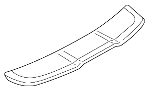 Spoiler - Audi (8V4-827-933-C-GRU) Spoiler - Audi (8V4-827-933-C-GRU)