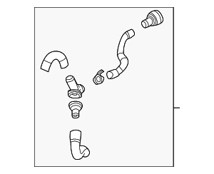 Hose Assembly - Volkswagen (5QM-122-157-R)