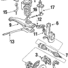Disc Brake Caliper - Volkswagen (251-615-124-C)