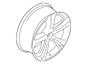 Wheel, Alloy - BMW (36-11-7-845-882) Wheel, Alloy - BMW (36-11-7-845-882)