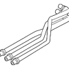 HVAC Heater Hose - BMW (64-21-8-391-013)