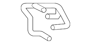 Upper Hose - Volkswagen (7L0-122-101-H)