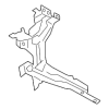Outer Support - BMW (51-64-8-071-632)