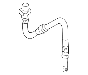 Brake Hose - BMW (34-32-6-766-966) Brake Hose - BMW (34-32-6-766-966)