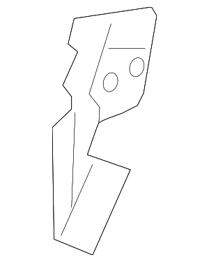 Pkg Tray Panel Bracket - BMW (41-00-9-879-525)