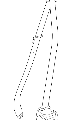 2006-2010 BMW Seat Belt Assembly - BMW (72-11-6-978-732)