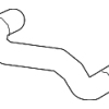 Radiator Coolant Hose - Audi (8W0-121-545-K)