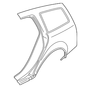 Quarter Panel - Audi (8E9-809-839-A) Quarter Panel - Audi (8E9-809-839-A)