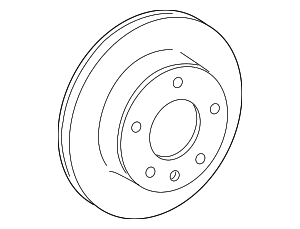 Disc Brake Rotor - Mercedes-Benz (639-421-00-12)