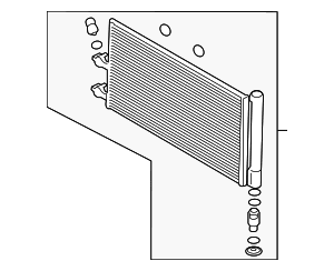 A/C Condenser - Volvo (31684307)