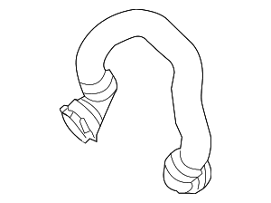 Radiator Coolant Hose - BMW (17-12-7-564-480)