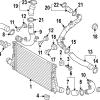 Rear Hose - Volkswagen (3QF-145-828-A)
