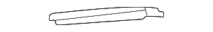 Upper Trim - Mercedes-Benz (220-821-02-36-7C45)