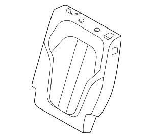 Seat Back Cover - BMW (52-20-8-493-407) Seat Back Cover - BMW (52-20-8-493-407)