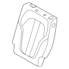 Seat Back Cover - BMW (52-10-8-493-893)