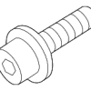 Belt Tensioner Bolt - Audi (N-107-663-01)