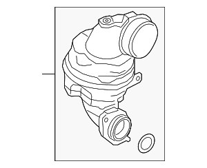Engine Air Intake Resonator - Volvo (31370245)