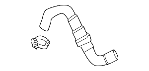 Rear Hose - Volkswagen (5C0-121-096-B)