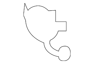 Tow Eye Cap - Volkswagen (5G0-807-241-B-GRU)