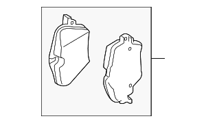 Brake Pads - BMW (34-10-8-837-161) Brake Pads - BMW (34-10-8-837-161)