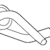 Connector Hose - Volkswagen (7B0-955-962)