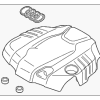 Engine Cover - Audi (059-103-925-CF)