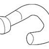 Lower Hose - Volkswagen (3D0-122-096-B)