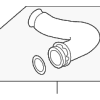 Pressure Hose - Volkswagen (5N0-145-834-J)