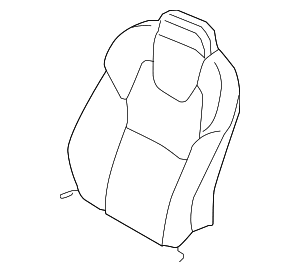 Seat Back Cover - Volvo (32248836)