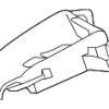 Seat Belt Guide - Audi (8W6-857-792-4PK)
