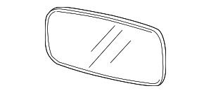 Mirror Glass - Volvo (8679825)