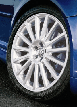 Wheel, Alloy - Volkswagen (1J0-601-025-BA-88Z) Wheel, Alloy - Volkswagen (1J0-601-025-BA-88Z)