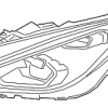 Headlamp Assembly - BMW (63-11-9-498-480)