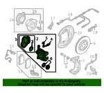 274e4a5ac3684f2de065011afe5187c3 Disc Brake Caliper - Audi (8W0-615-403-N-QC8)