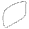 Door Weather-Strip - Audi (4KE-837-911-A)
