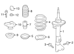 280817adab02e9b14dac532a4979cb90-2 Shock Absorber - Mercedes-Benz (207-323-23-00-64)