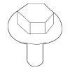 Center High Mount Stop Light Bolt - BMW (07-14-9-126-885)