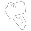 2007-2019 Volkswagen Air Quality Sens Bracket - Volkswagen (1K0-971-939-C)