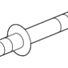 Rear Lower Control Arm Adjust Bolt - BMW (33-30-6-793-792)