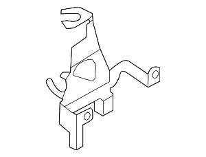 Brake Hydraulic Line Bracket - BMW (34-21-6-887-395) Brake Hydraulic Line Bracket - BMW (34-21-6-887-395)