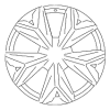 Wheel, Alloy - Volkswagen (3QF-601-025-T-FZZ)